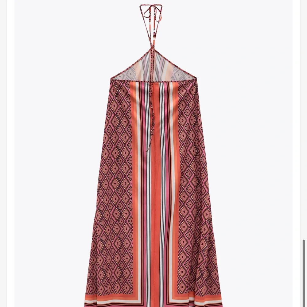 ZARA PRINTED MIDI DRESS - Picture 5 of 10